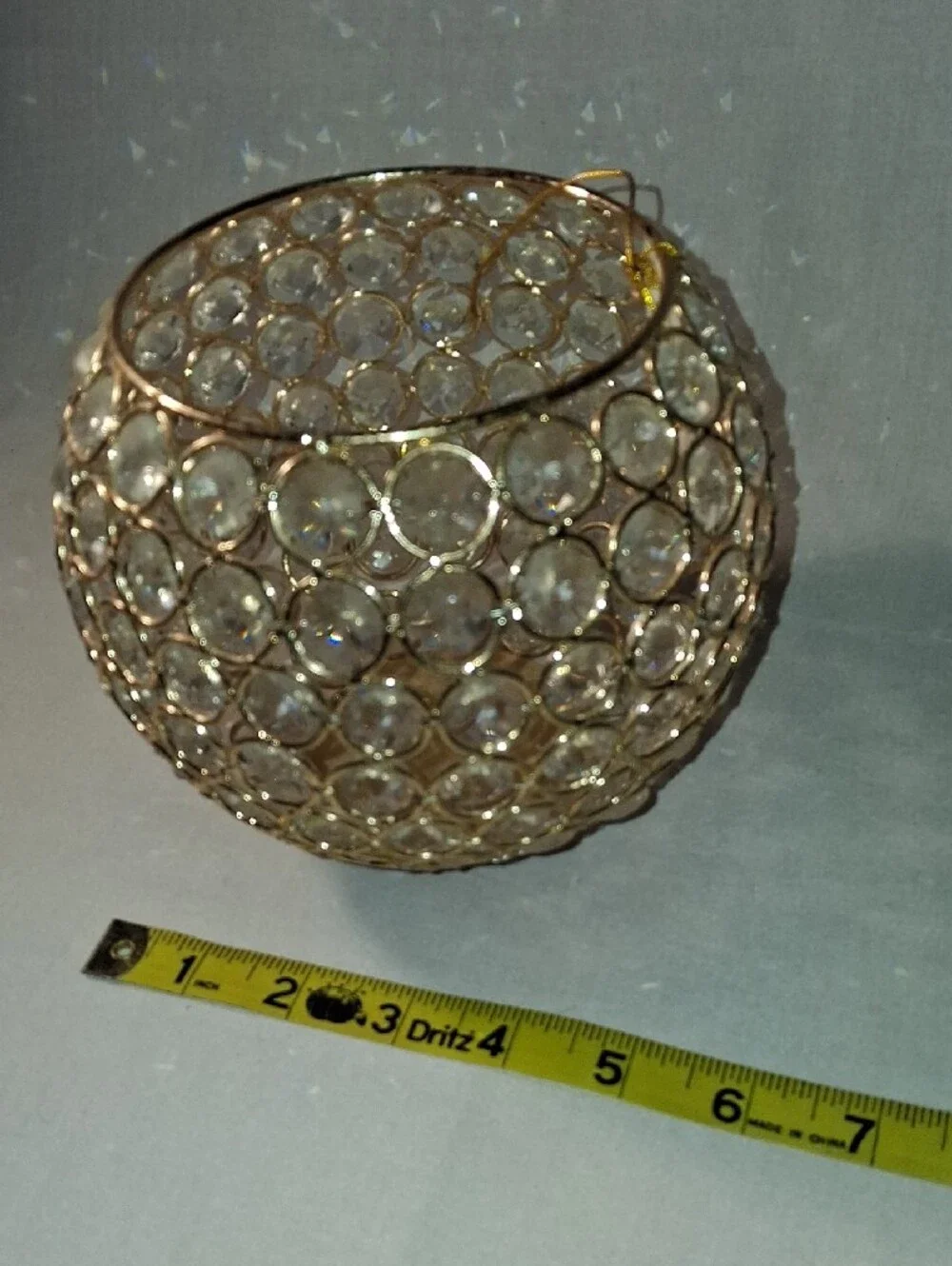 Vincigant Crystal Cande Holders Set of 3 pre owned